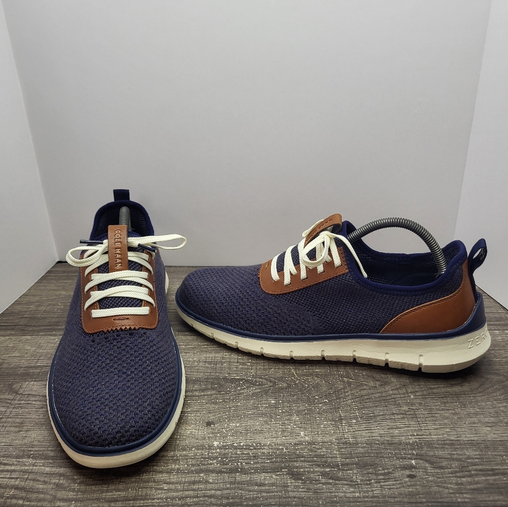 Cole Haan Generation Zerogrand Men's Size 10.5 M Stitchlite Blue Shoes C31403